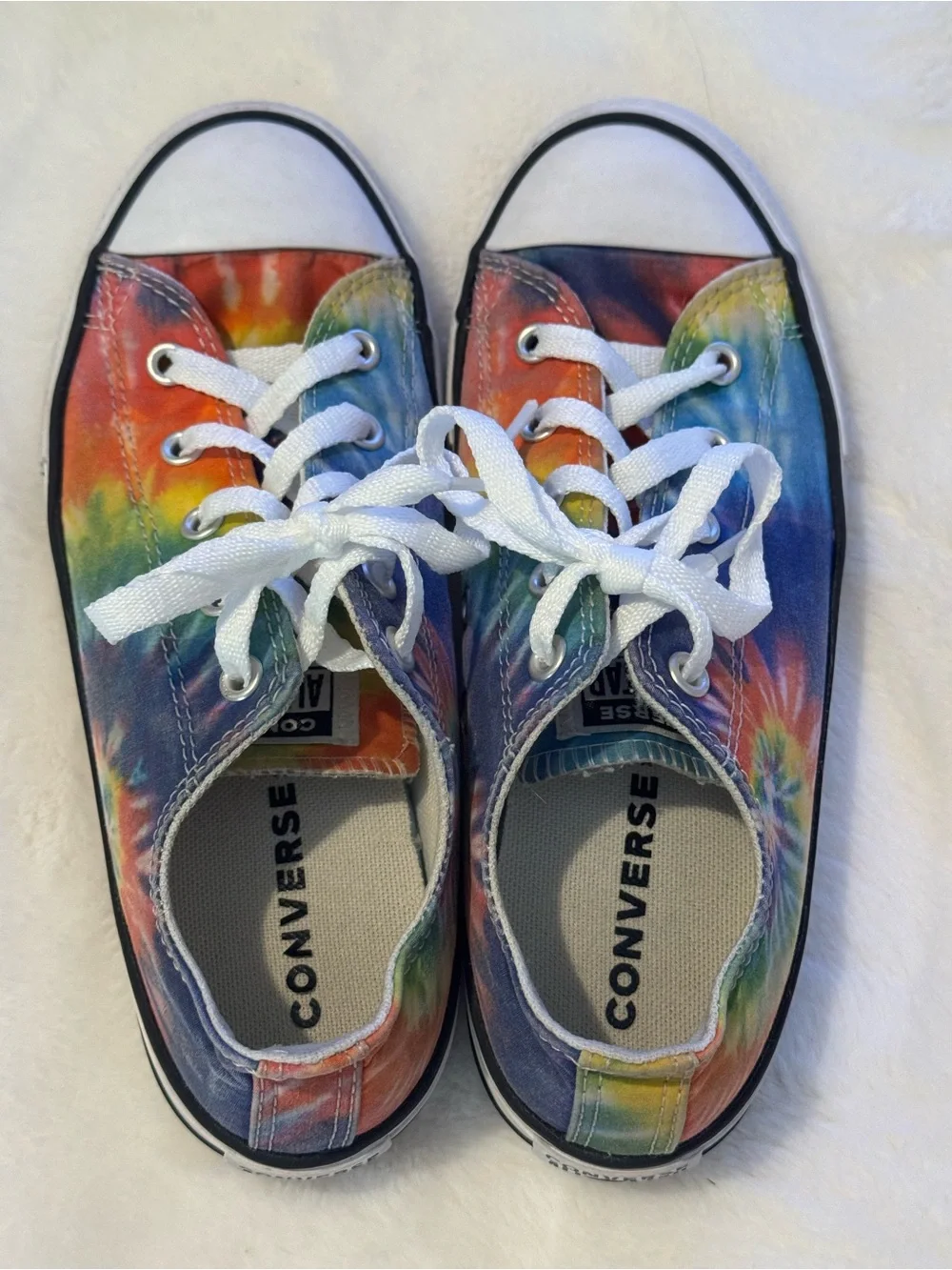 CONVERSE Chuck Taylor All-Star Kids Tie-Dye Low Top Sneakers - Multicolor